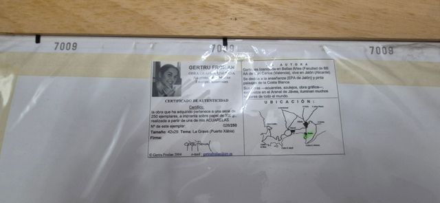 Acuarela GERTRU FROILAN -  JAVEA