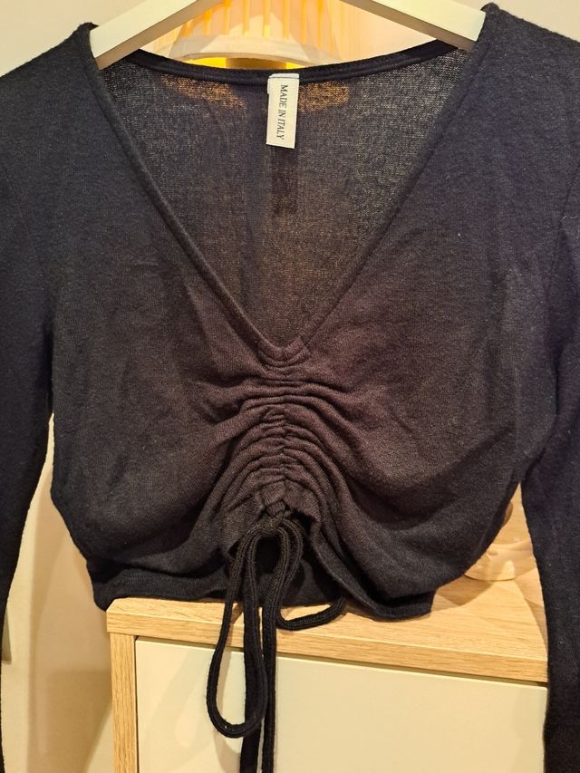 Jersey cortito frunce 