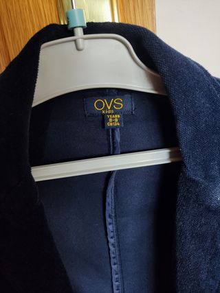 Chaqueta niño OVS azul - talla 8-9, 7-8 y DKNY 8