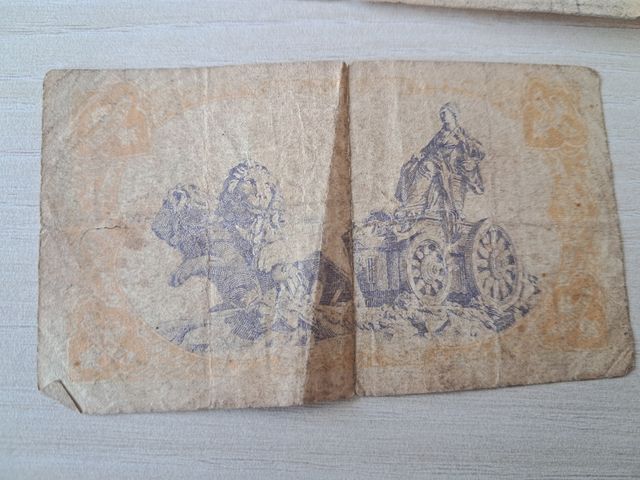 Billete una peseta 1937