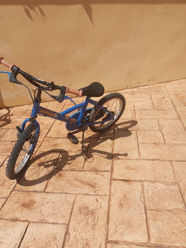 Bicicleta niño azul  16 pulgadas