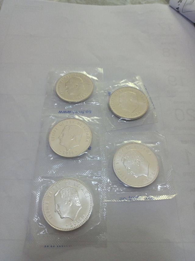 MONEDA 30 EUROS ESPAÑA 2018 REY