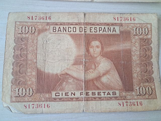 Billete 100 pesetas 1953
