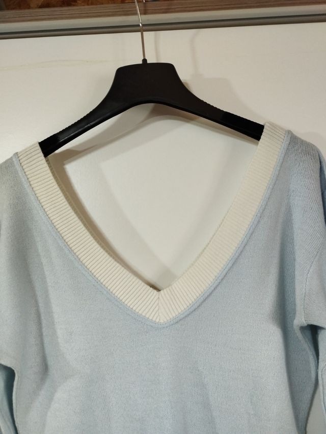 Maglia cotone Azzurro
Tagliato etichetta