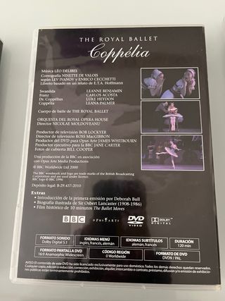 Seis 6 Cds de Ballet clásico