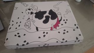 Juego de 6 tazas pequeñas tipo té con estilo vaca