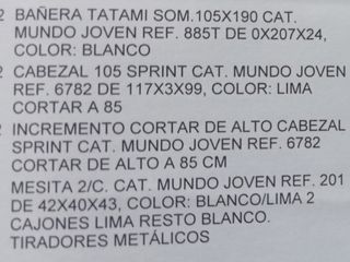 Dormitorio juvenil Se incluye colchón