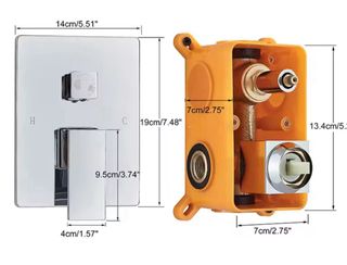 Misturador Chuveiro Monocomando - Novo