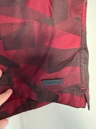 Bañador Calvin Klein rojo