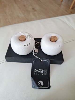 Set sale e pepe Scatola Kharma Living nera