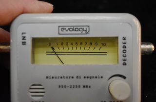 Apuntador medidor Satélite Acústico