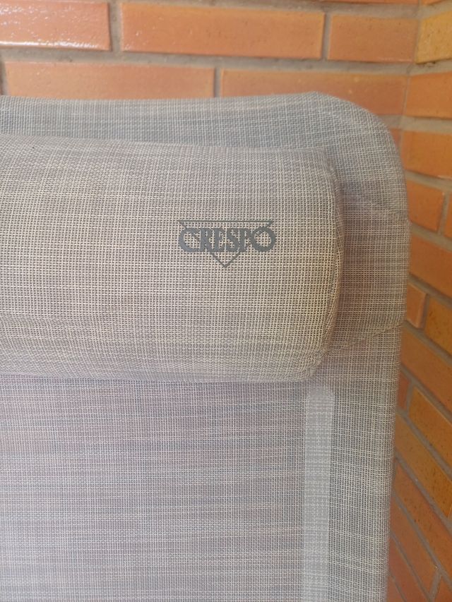 Silla plegable Crespo - Gris beige