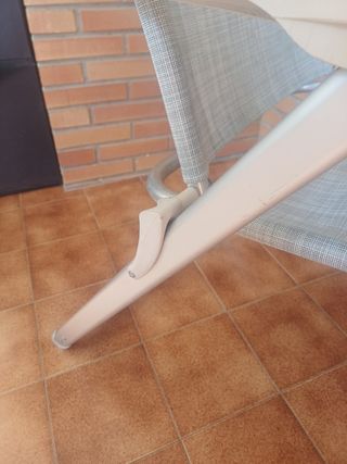 Silla plegable Crespo - Gris beige