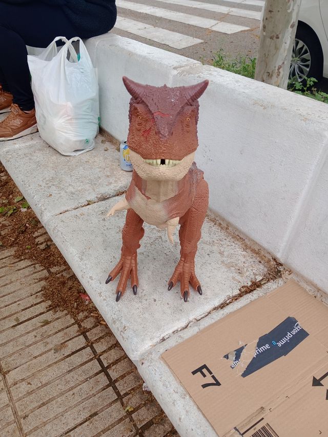 Un dinosaurio grande