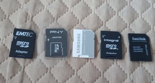 adaptadores de memoria micro SD