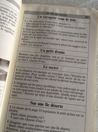 Libros famosos en frances