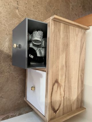 canonero  2 cajones - Madera