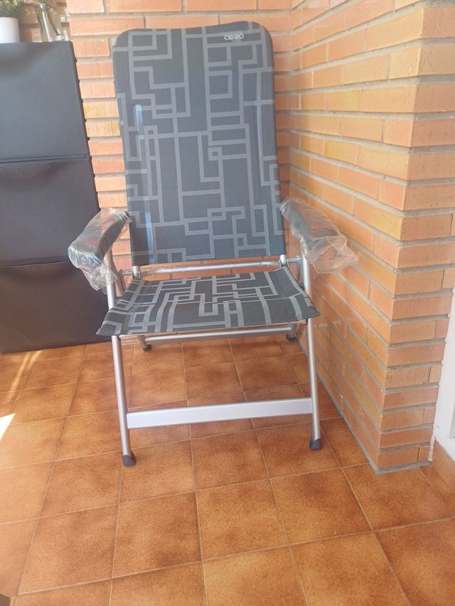 Silla plegable Crespo - Negra