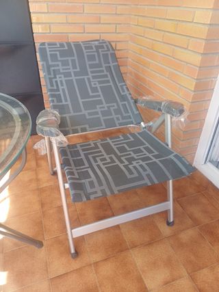 Silla plegable Crespo - Negra