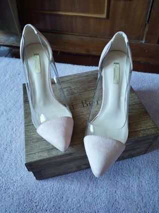 Tacones rosa Berry - Zapatos de tacón