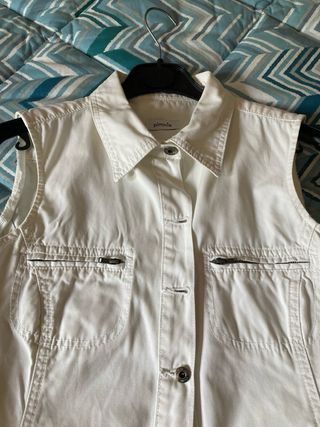 Vestito cotone smanicato
