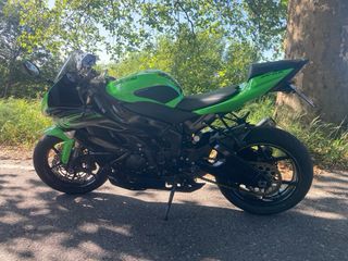 Kawasaki ZX-6R 2010 - Verde