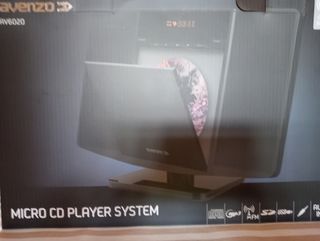 Radio con reproductor de CD y USB