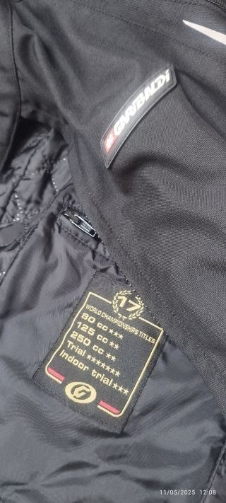 Chaqueta moto garibaldi 