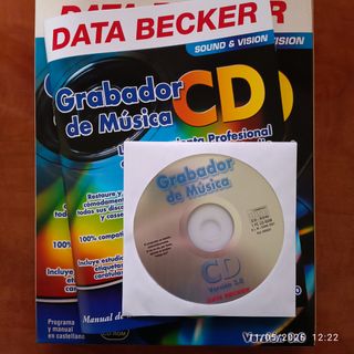 Grabador CD Música Data Becker 3.0