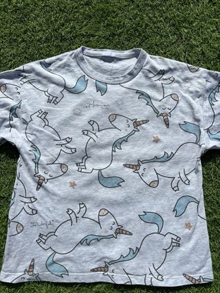 Camiseta pijama unicornios