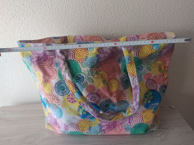 Bolsa de playa con pareo