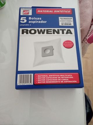 Bolsas de aspiradora Rowenta