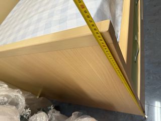 Cama nido infantil - madera - beige/verde