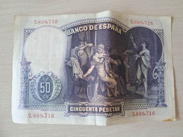 Billete 50 pesetas