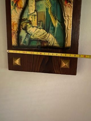 Retablo Virgen María vintage