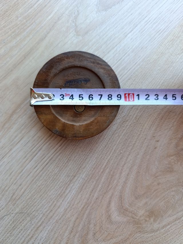 DOS CENICEROS MADERA Y METAL VITAGE