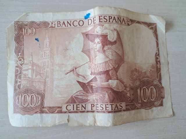 Billete 100 pesetas
