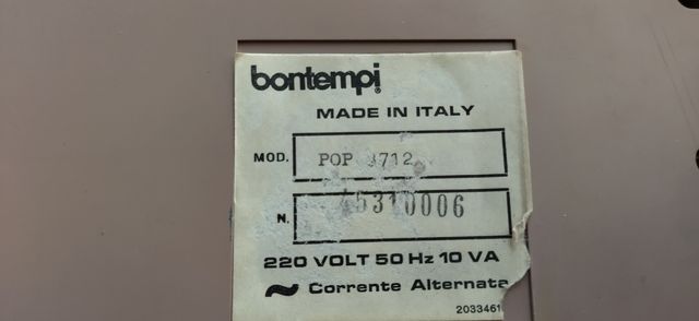 Organo Bontempi Pop 3 Vintage