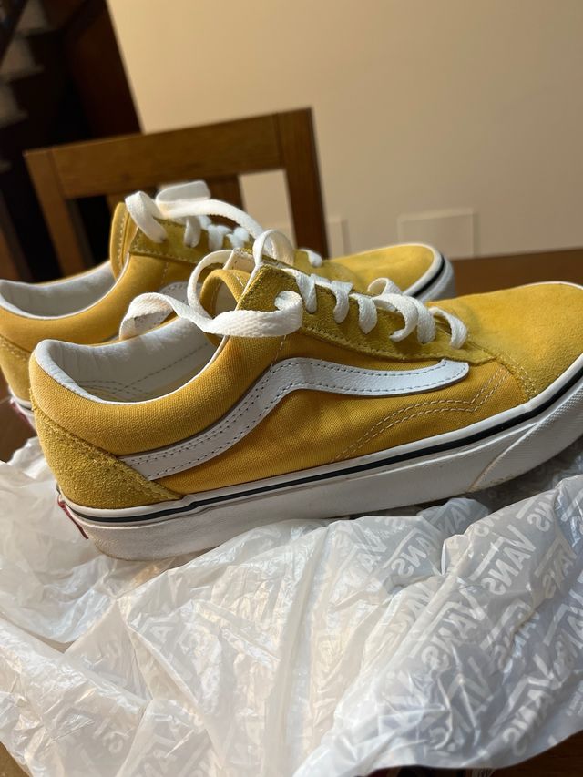 Zapatillas Vans Old Skool amarillas