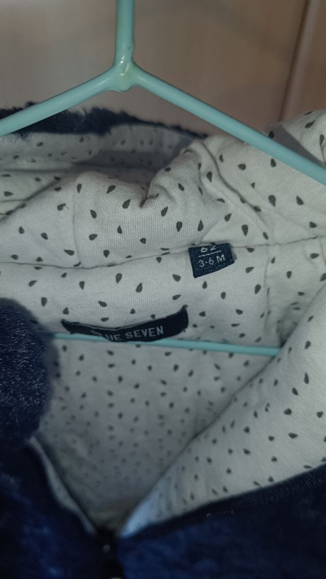 Abrigo bebé 0-3 meses(62cm)