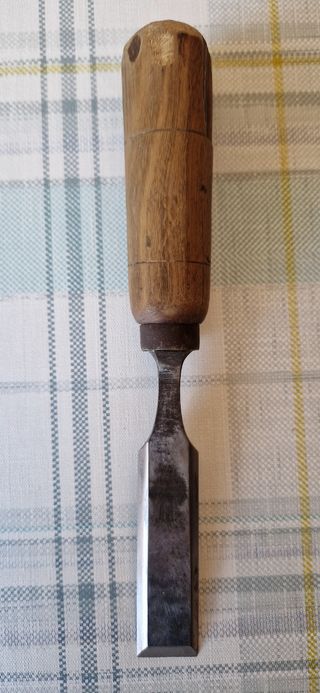 6 Formones antiguos para carpintería