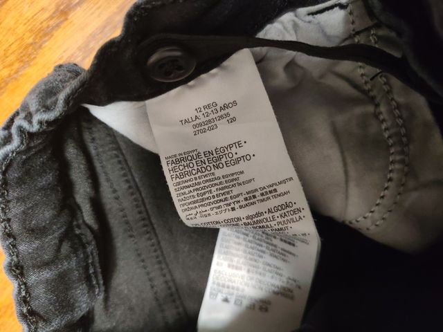 Jeans Levi's - Azul y Negro