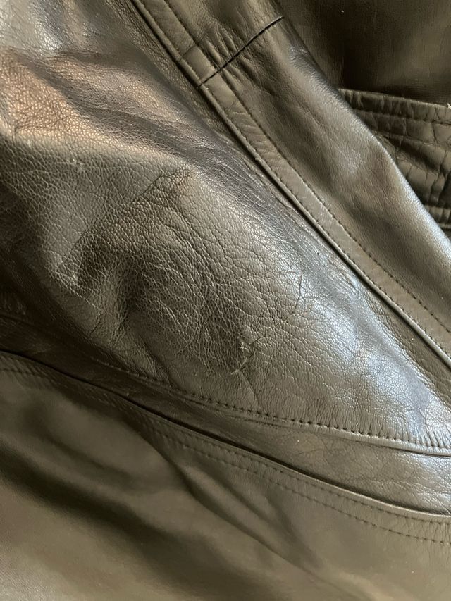 Cazadora de cuero Burberrys Vintage Hombre