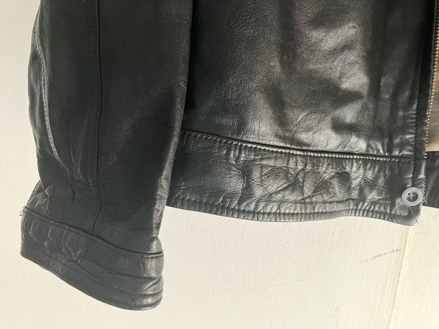 Cazadora de cuero Burberrys Vintage Hombre