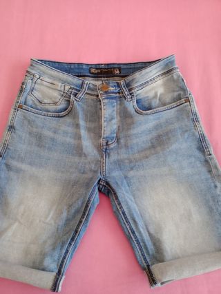 Pantalón corto vaquero - Talla 38
