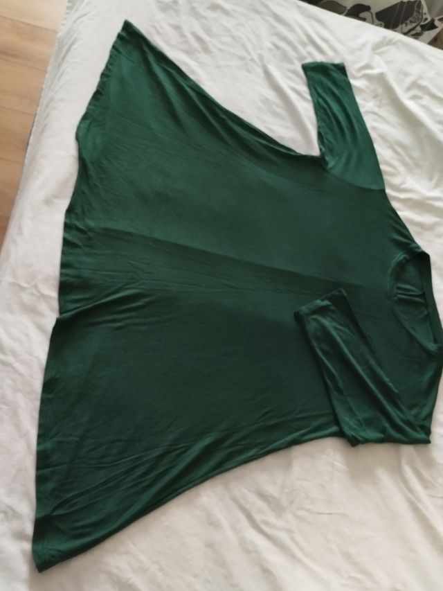 Camiseta over side manga francesa. 2×5