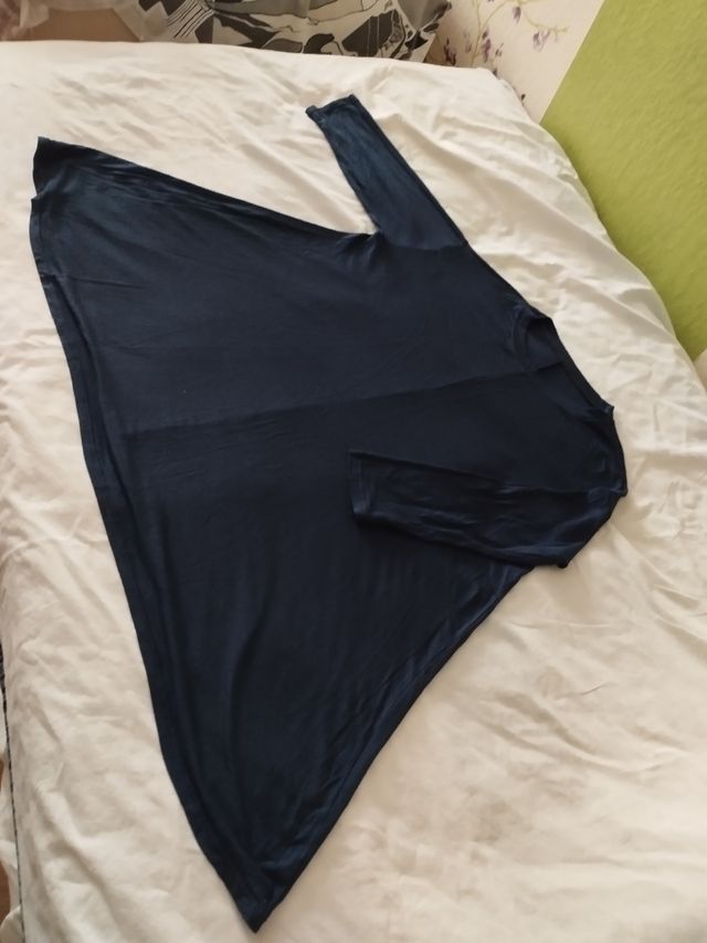 Camiseta over side manga francesa. 2×5