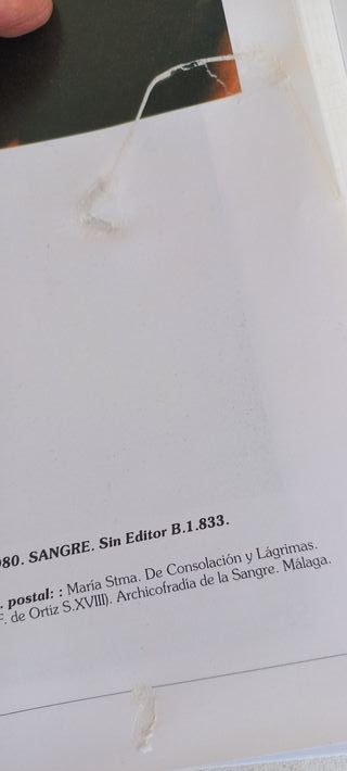 Historia Postal de la Semana Santa Malagueña. 2013