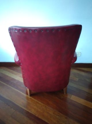 Butaca roja vintage