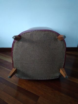 Butaca roja vintage